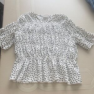Polka Dot Women's Top